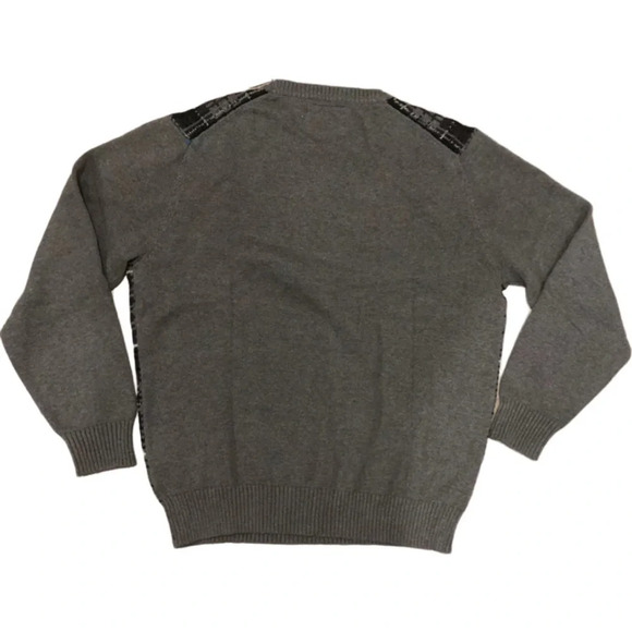 Weatheproof Vintage Men’s Plaid Crew Neck Sweater, XL​ - Picture 5 of 10